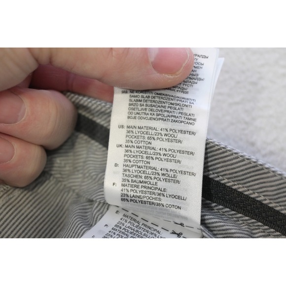 Adidas Adipure Golf Pants Wicking Performance Mens Sz 42 x 30 Athletic Gray - Picture 11 of 14